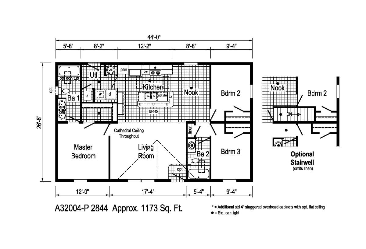 Eastland Concepts Ranch / A32004P by Carl Feather Mobile Homes